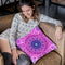 Ornate Mandala - Pink Throw Pillow By Yantart Designs