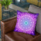 Ornate Mandala - Magenta Throw Pillow By Yantart Designs