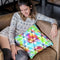 Hexagon Pattern Serie Ii Throw Pillow By Yantart Designs