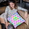 Hexagon Pattern Serie Iii Throw Pillow By Yantart Designs