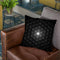 Flower Of Life Pattern - Black Throw Pillow By Yantart Designs