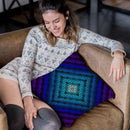 Colored Pattern Iii Throw Pillow By Yantart Designs