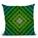 Colored Pattern Iv Throw Pillow By Yantart Designs