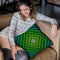 Colored Pattern Iv Throw Pillow By Yantart Designs
