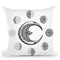 Crescent Moon Throw Pillow By Yantart Designs