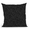 Egyptian Glyphs - Black Throw Pillow By Yantart Designs