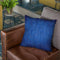 Egyptian Glyphs - Blue Throw Pillow By Yantart Designs