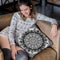 Electrothreads Throw Pillow By Yantart Designs