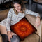 Fibonacci Artistic Mandala Throw Pillow By Yantart Designs