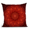 Fibonacci Red Mandala Throw Pillow By Yantart Designs