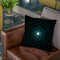 Flower Of Life Pattern - Dark Blue Throw Pillow By Yantart Designs
