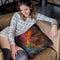 Fractalized I Throw Pillow By Yantart Designs