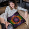 Geometric Color Throw Pillow By Yantart Designs