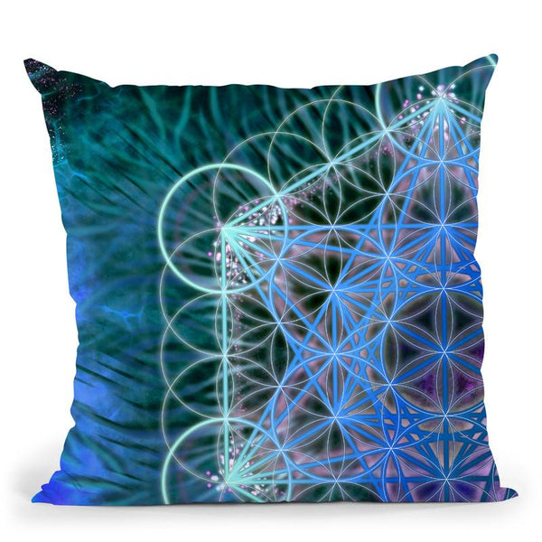 Metatrons Artisticmetatrons Artistic Iii Throw Pillow By Yantart Designs