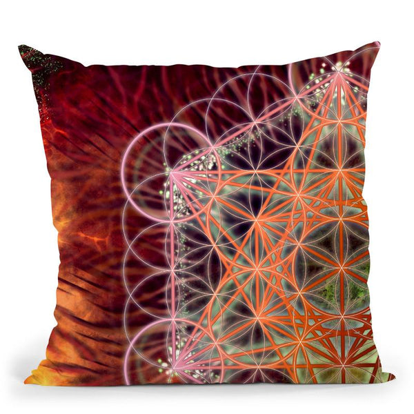 Metatrons Artisticmetatrons Artistic Ii Throw Pillow By Yantart Designs