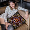 Psyched Ii Throw Pillow By Yantart Designs