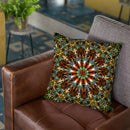 Psyched V Throw Pillow By Yantart Designs