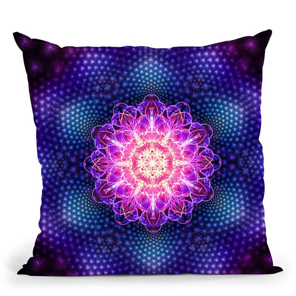 Psychortex Throw Pillow By Yantart Designs