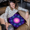 Psychortex Throw Pillow By Yantart Designs