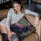Quantum Flow Throw Pillow By Yantart Designs