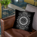 Raising - Black Throw Pillow By Yantart Designs