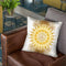 Raising - Clear Gold Throw Pillow By Yantart Designs