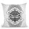 The White Dragonfly Throw Pillow By Yantart Designs