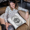 The White Dragonfly Throw Pillow By Yantart Designs