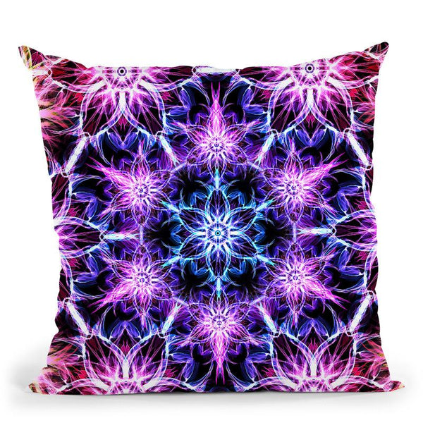 Tripped Throw Pillow By Yantart Designs