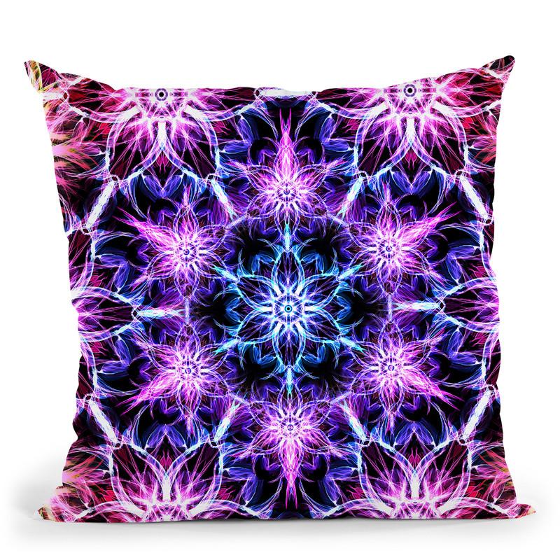 Tripped Throw Pillow By Yantart Designs