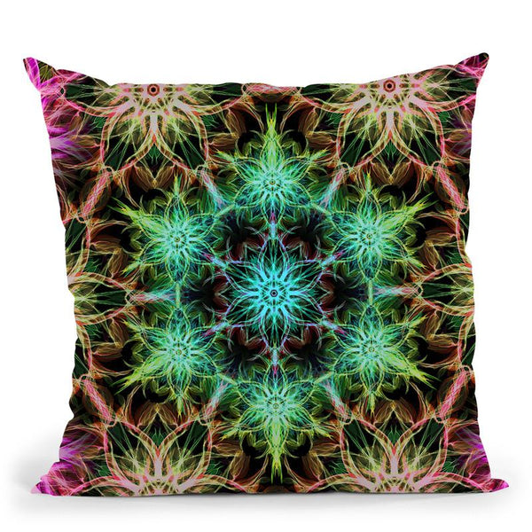 Tripped Ii Throw Pillow By Yantart Designs