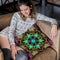 Tripped Ii Throw Pillow By Yantart Designs