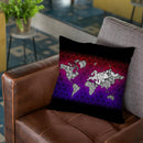 World Map 2020 Ii Throw Pillow By Yantart Designs
