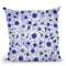 Anemone Blue Throw Pillow By Z Art Gallery
