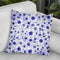Anemone Blue Throw Pillow By Z Art Gallery