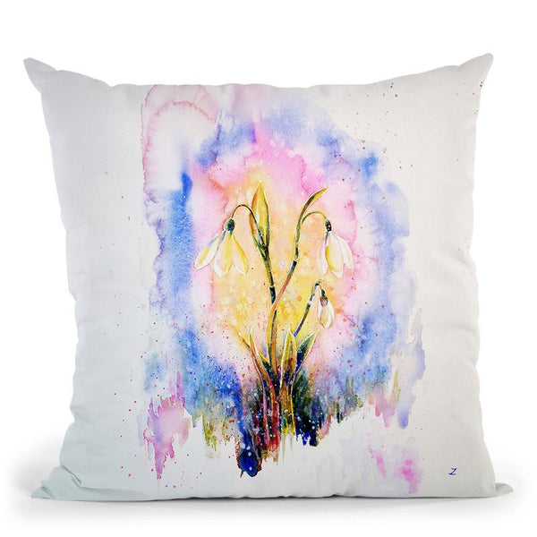 The Beginning Throw Pillow By Z Art Gallery