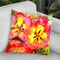 Tulip Splash Watercolor Throw Pillow By Z Art Gallery