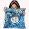Tundra Hunter Watercolor Throw Pillow By Z Art Gallery