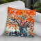 Under Theade Of Flamboyants Zaira Dzhauabaeva Throw Pillow By Z Art Gallery