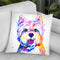 Westie Watercolor Throw Pillow By Z Art Gallery