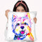 Westie Watercolor Throw Pillow By Z Art Gallery