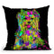 Yorkie Beauty Throw Pillow By Z Art Gallery