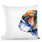 Bulldog Watercolor Throw Pillow By Z Art Gallery