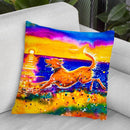 Catching The Sun Throw Pillow By Z Art Gallery