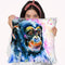 Chimp Watercolor Throw Pillow By Z Art Gallery