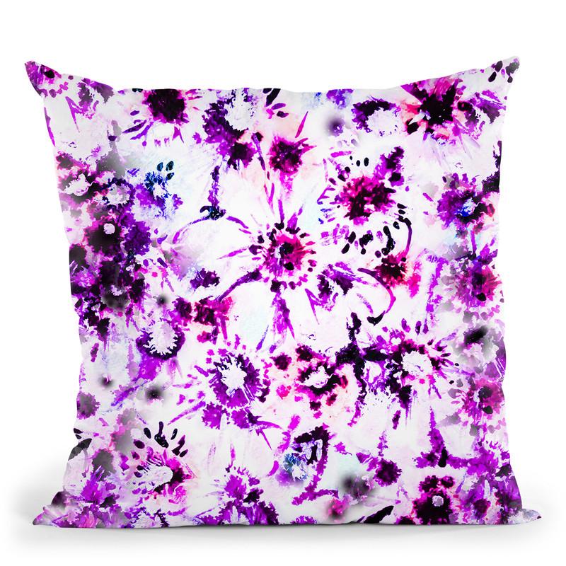 Anemone Dance Throw Pillow By Z Art Gallery