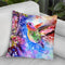 Colors Of Life Watercolor Throw Pillow By Z Art Gallery