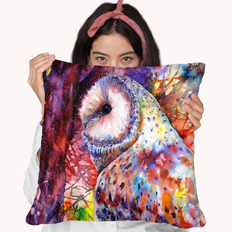 Colors Of The Wild Throw Pillow By Z Art Gallery