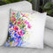 Cosmos Flowers In The Vase Throw Pillow By Z Art Gallery