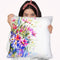 Cosmos Flowers In The Vase Throw Pillow By Z Art Gallery